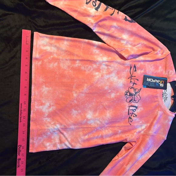 Salt Life UV Vapor Tie Dye Long Sleeve Rash Guard Sun Shirt SLX/YL Large NWT - Picture 6 of 10